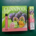 OMG Gunnpod 2000 Puff 1250mAh kertakäyttöinen vape -kynä